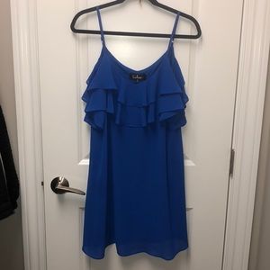Lulus Blue Shift Dress